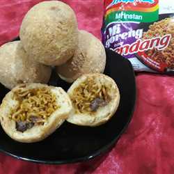 Baseball tahu isi indomie rendang